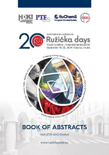 Book of abstracts : 20(2024) / ... International conference Ružička days 