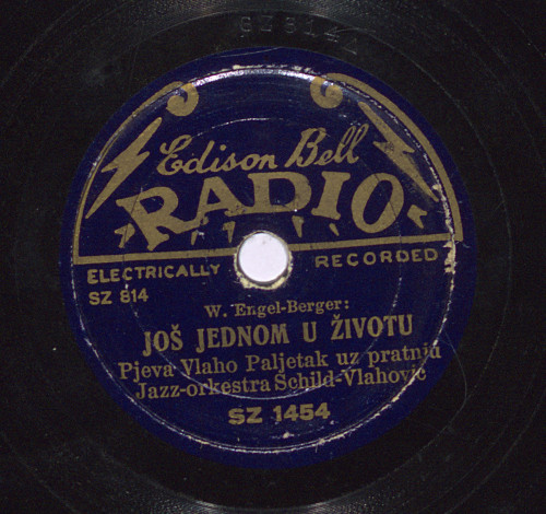 Još jednom u životu / W. [Willy] Engel-Berger. Chiquita / Mabel Wayne ; pjeva Vlaho Paljetak uz pratnju Jazz-orkestra Schild-Vlahović.