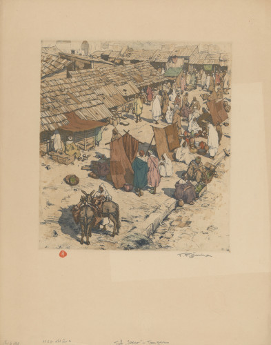 [Trg Socco u Tangeru] / T. [Tavik] F. [František] Šimon.