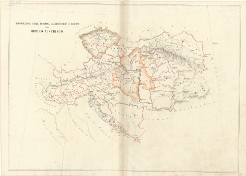 Circoscrizione delle Province ecclesiastiche e diocesi nell' Impero Austriaco  / [Girolamo Petri]