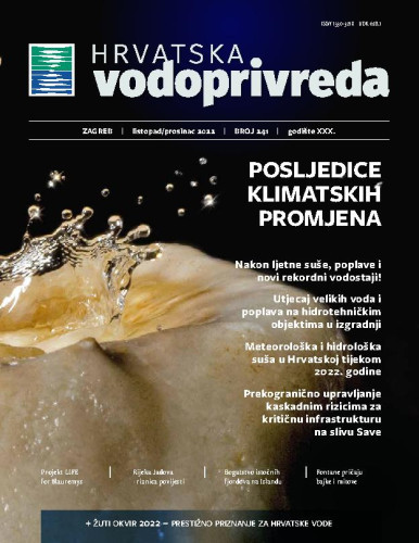 Hrvatska vodoprivreda : 30, 241(2022)  / glavna urednica Marija Vizner.