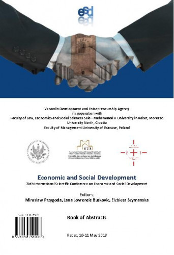 Economic and social development : book of abstracts : 29(2018) / ... International Scientific Conference