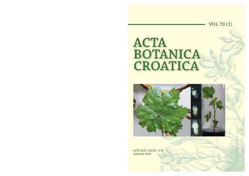 Acta botanica Croatica : 79,1(2020)   / editor-in-chief Nenad Jasprica.