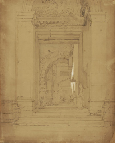 Porte romaines Spalato   / J.[Jean] B.[Baptiste Van Moer].