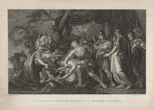 Achilles Necem Patrocli Moeret Amici  / Gajetanus [Gaetano] Venzo ; [prema crtežu Gavina Hamiltona]