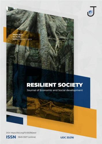 Journal of economic and social development : 9,1(2022) / editor Marijan Cingula.