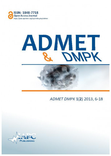 ADMET & DMPK : 1,2(2013) / editor-in-chief Kin Tam.
