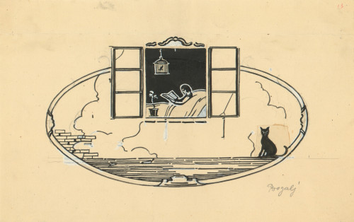 [Ilustracija za Andersenove odabrane priče i pripovijesti]   : Bogalj  / [Ljubo Babić].