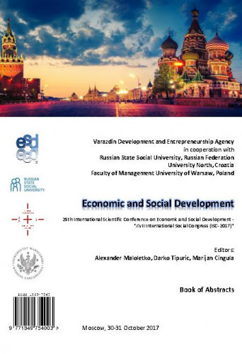 Economic and social development : book of abstracts : 25(2017) / ... International Scientific Conference