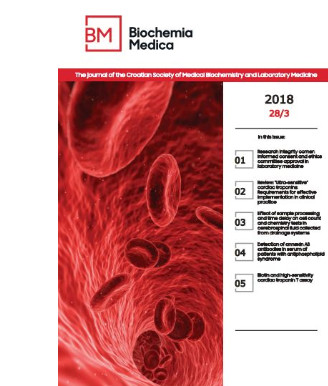 Biochemia medica  : the journal of Croatian Society for Medical Biochemistry and Laboratory Medicine / glavna i odgovorna urednica Ana-Maria Šimundić.