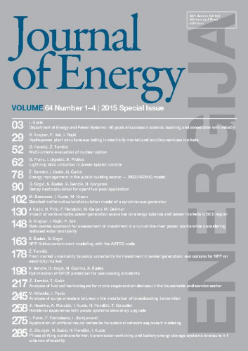Energija : časopis Hrvatske elektroprivrede : 64, 1/4, special issue (2015) / glavni urednik, editor-in-chief Goran Slipac.