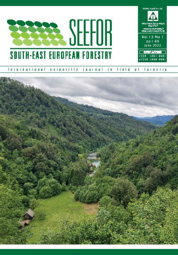 South-east European forestry :  : SEEFOR : international scientific journal in field of forestry : 13,1(2022) / / editor-in-chief Ivan Balenović.