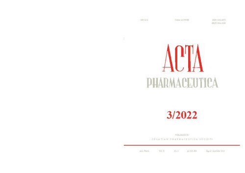 Acta pharmaceutica :  : a quarterly journal of Croatian Pharmaceutical Society and Slovenian Pharmaceutical Society, dealing with all branches of pharmacy and allied sciences : 72,3(2022) / editor-in-chief Svjetlana Luterotti.
