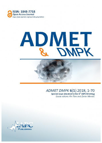 ADMET & DMPK : 6,1(2018) / editor-in-chief Kin Tam.