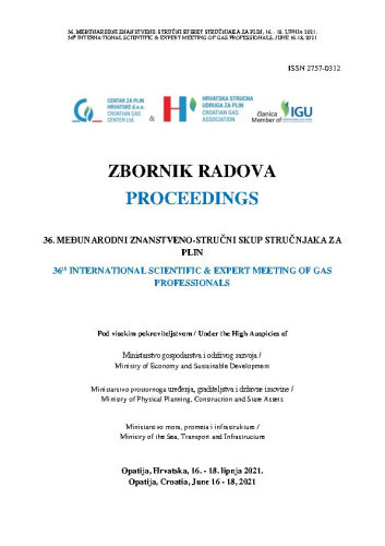 Zbornik radova : 36(2021) / Međunarodni znanstveno-stručni skup stručnjaka za plin = Proceedings / International Scientific & Expert Meeting of Gas Professionals ; urednici, editors Eraldo Banovac, Dalibor Pudić.