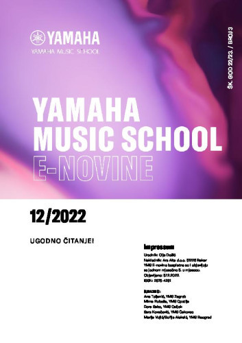 Yamaha Music School e-novine : 3([20]22/[20]23)  / urednik Olja Dešić