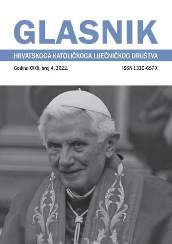 Glasnik Hrvatskoga katoličkoga liječničkog društva = Journal of the Croatian Catholic Medical Society  : 32,4(2022) / glavni i odgovorni urednik, editor in chief Rok Čivljak.