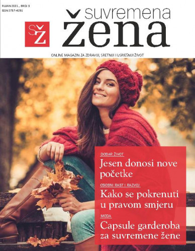 Suvremena žena : online magazin za zdraviji, sretniji i uspješniji život : 5(2021) / glavna urednica Marijana Glavaš.