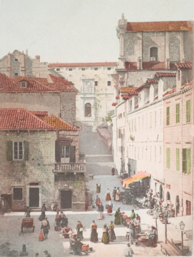 Djetinjstvo i školovanje u Dubrovniku–