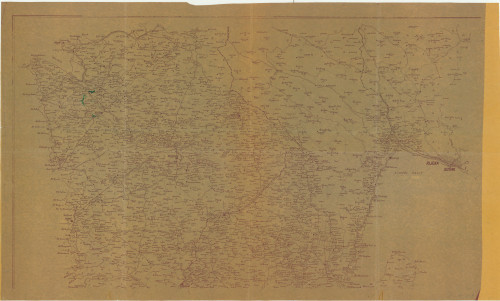 Karta Istre   : radjeno po jugosl. vojničkoj karti od 1935. g.  / sastavio Gradjevinski odjel Obl. N.O.O.-a, Geodetski odsjek.
