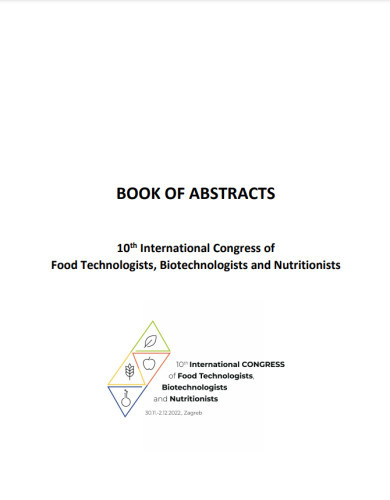 Book of abstracts  / ... International Congress of Food Technologists, Biotechnologists and Nutritionists ; editor-in chief Draženka Komes