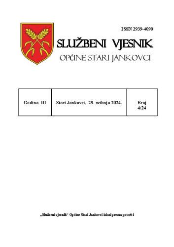 Službeni vjesnik Općine Stari Jankovci : 3,4(2024)