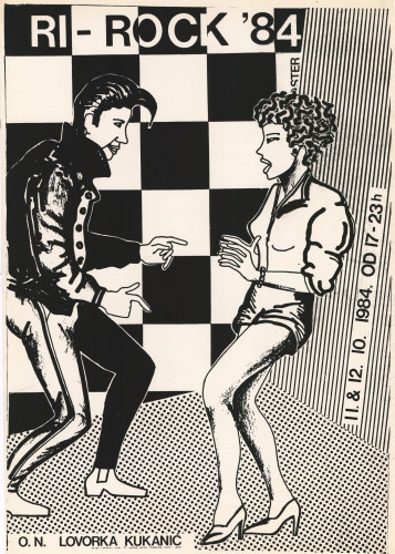 Ri Rock '84 / design: Z[vonimir]. Pliskovac.