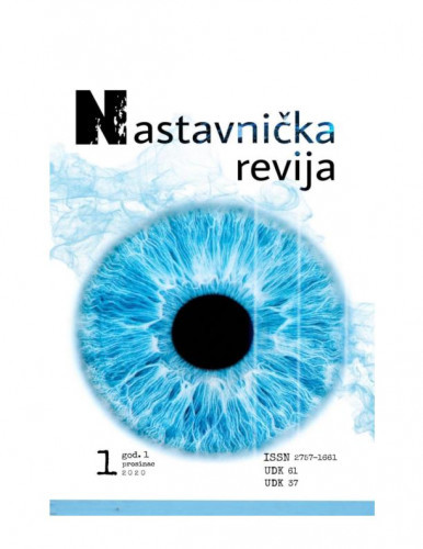Nastavnička revija : časopis Škole za medicinske sestre Vinogradska : 1,1(2020) / glavna i odgovora urednica Višnja Pranjić.