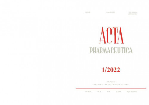 Acta pharmaceutica   : a quarterly journal of Croatian Pharmaceutical Society and Slovenian Pharmaceutical Society, dealing with all branches of pharmacy and allied sciences : 72,1(2022)  / editor-in-chief Svjetlana Luterotti.