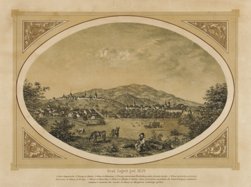 Grad Zagreb god. 1639.