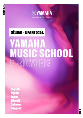 Yamaha Music School e-novine : 12[20]23/[20]/24)  / urednik Olja Dešić