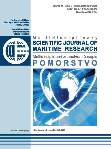 Pomorstvo : multidisciplinarni znanstveni časopis = multidisciplinary scientific journal of maritime research : 37,2(2023) / glavni urednik Serđo Kos.