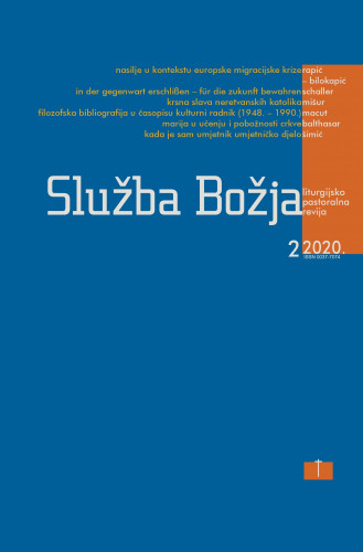 Služba Božja : liturgijsko-pastoralna revija : 60,2(2020) / glavni i odgovorni urednik Ivan Macut.