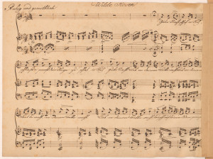 Wilde Rosen  : No. 2 / in Musik gesetzt von Ferdinand Wiesner ; von M. G. Saphir