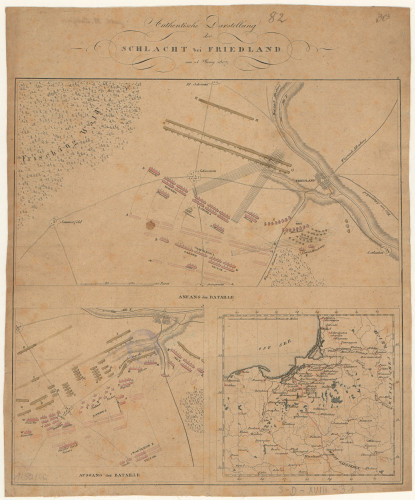 Authentische Darstellung der Schlacht bei Friedland am 14 Juny 1807.
