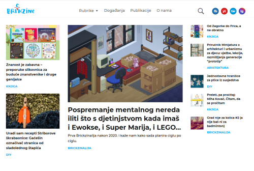 Brickzine / glavni urednik i voditelj projekta Kristian Benić