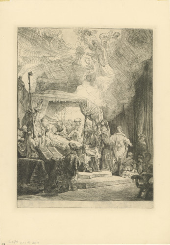 [Bogorodičina smrt]   / [Rembrandt Harmenszoon van Rijn].