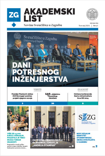 Akademski list : novine Sveučilišta u Zagrebu / glavni urednik Petar Bilobrk