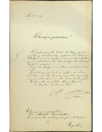 Oporučna ostavština Antuna Ferdinanda Albelya (1794-1875) 