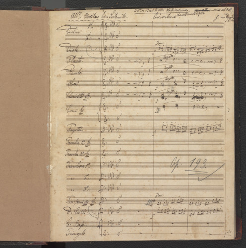 Der Raub der Sabienerinen : parodisch komische Oper in drei Akten : op. 193 / von G. von Zaijtz