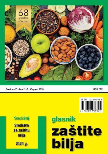 Glasnik zaštite bilja : 47,1/2(2024) / glavni urednik Katarina Lučić.