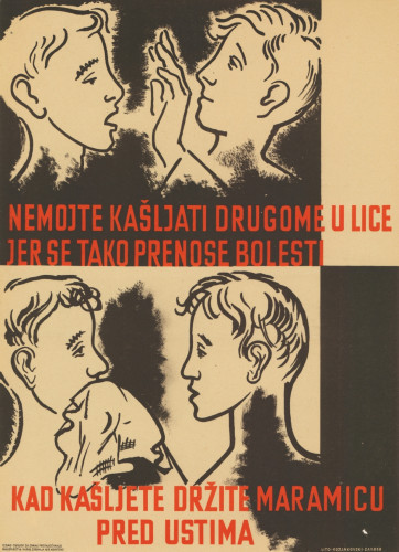 Nemojte kašljati drugome u lice...