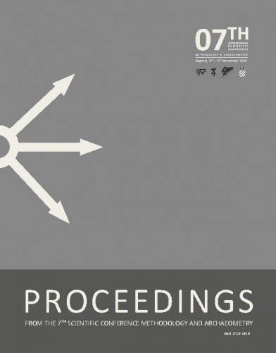 Proceedings from the ... Scientific Conference Methodology and Archaeometry : 7(2019)