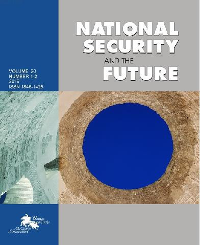 National security and the future : international journal : 20, 1/2 (2019) / editor-in-chief Miroslav Tuđman.