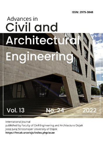 Advances in civil and architectural engineering : 13,24(2022)   / editor-in-chief Tanja Kalman Šipoš