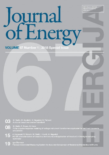 Energija : časopis Hrvatske elektroprivrede : 67,1, special issue (2018) / glavni urednik, editor-in-chief Goran Slipac.