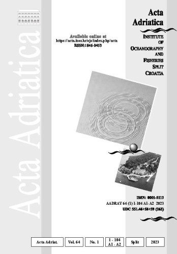 Acta Adriatica : 64,1(2023)  / editor-in-chief Melita Peharda.