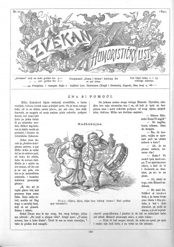 Zvekan : humoristički list : 5,22(1894) / odgovorni urednik August Šek.