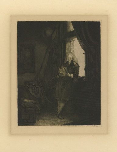 [Jan Six]   / Rembrandt [Harmenszoon van Rijn].