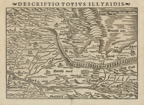 Descriptio Totius Illyridis   / [Sebastian Münster].